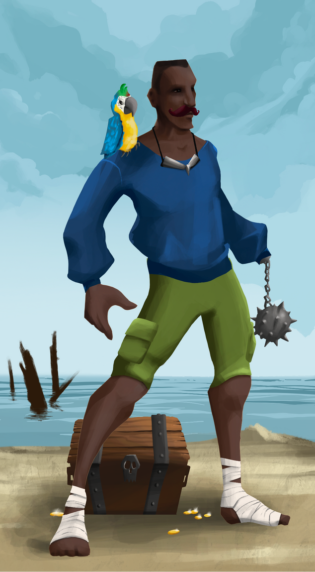 AlgoSeas Pirate #11110 NFT on Algorand