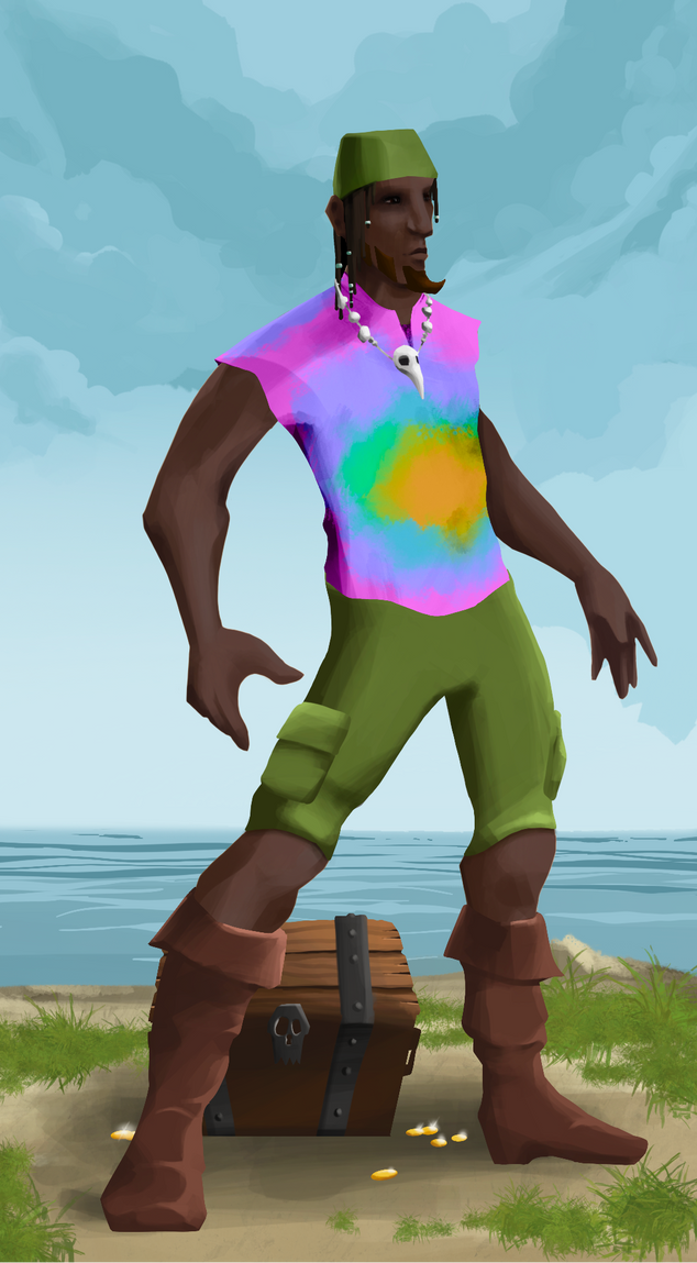 AlgoSeas Pirate #11130 NFT on Algorand