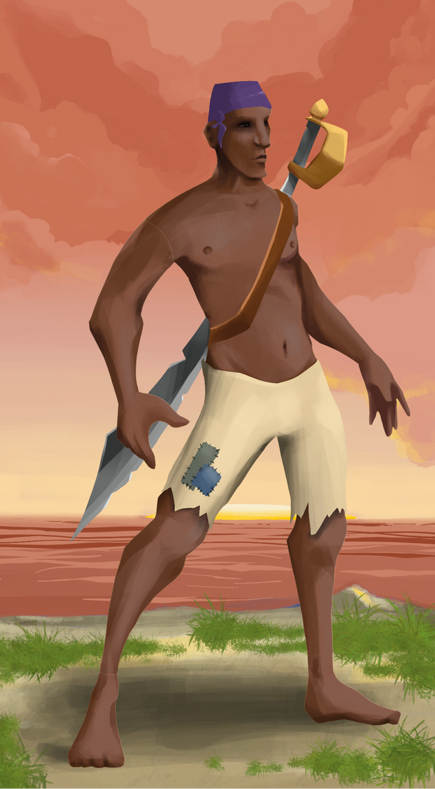 AlgoSeas Pirate #11133 NFT on Algorand