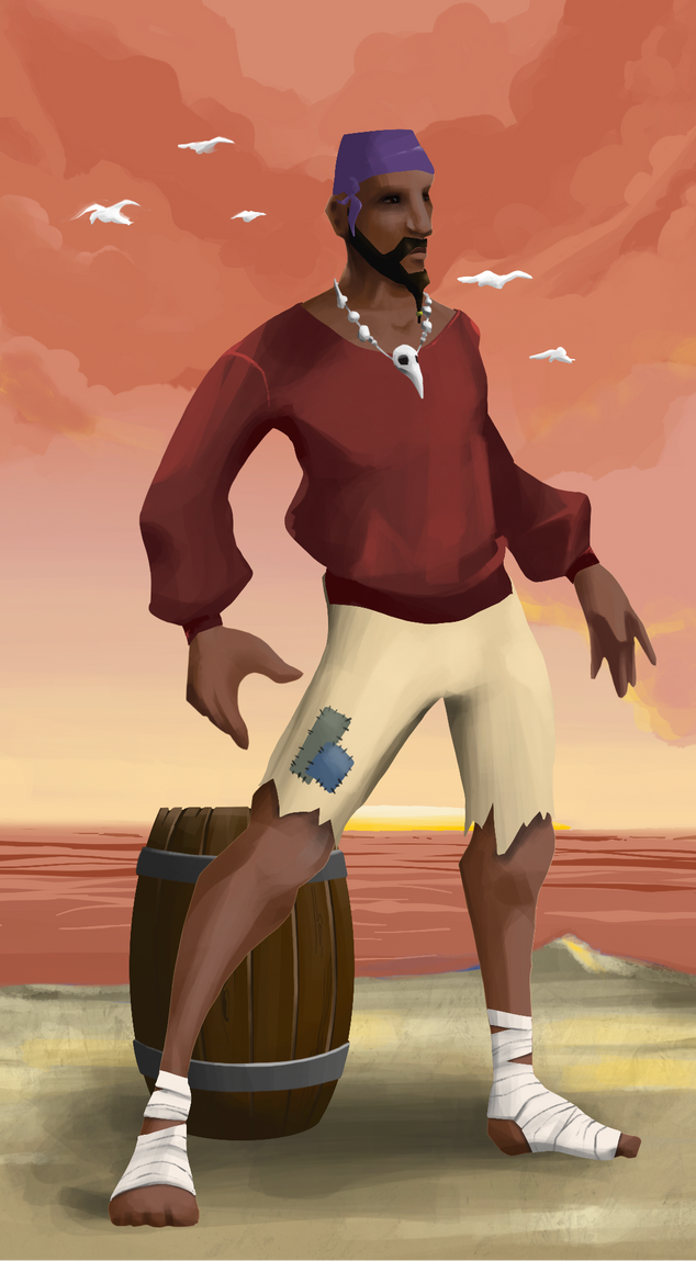 AlgoSeas Pirate #11135 NFT on Algorand