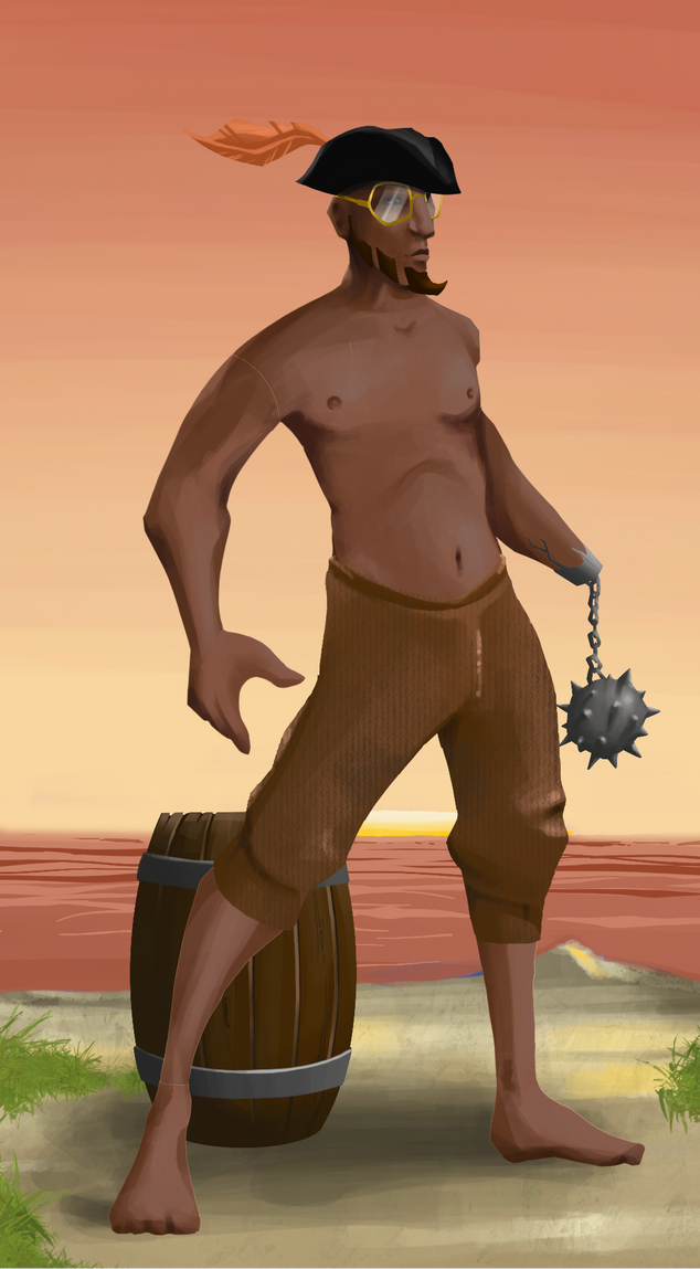AlgoSeas Pirate #11143 NFT on Algorand