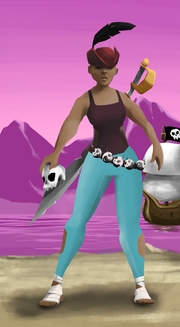 AlgoSeas Pirate #11148 NFT on Algorand