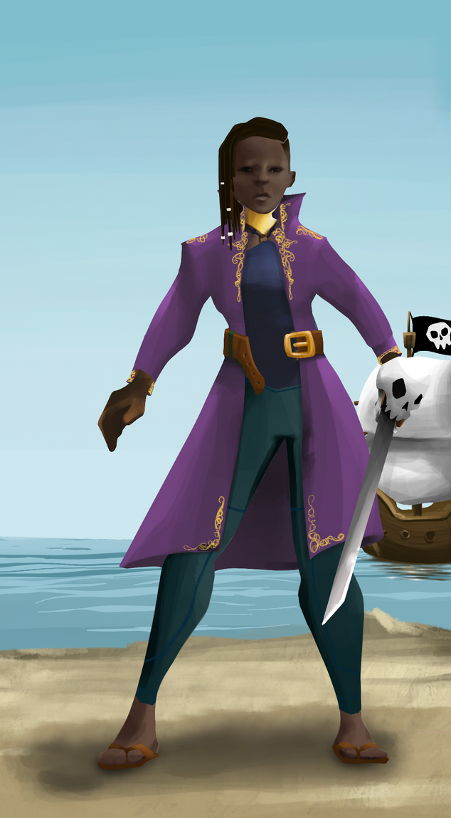 AlgoSeas Pirate #11153 NFT on Algorand