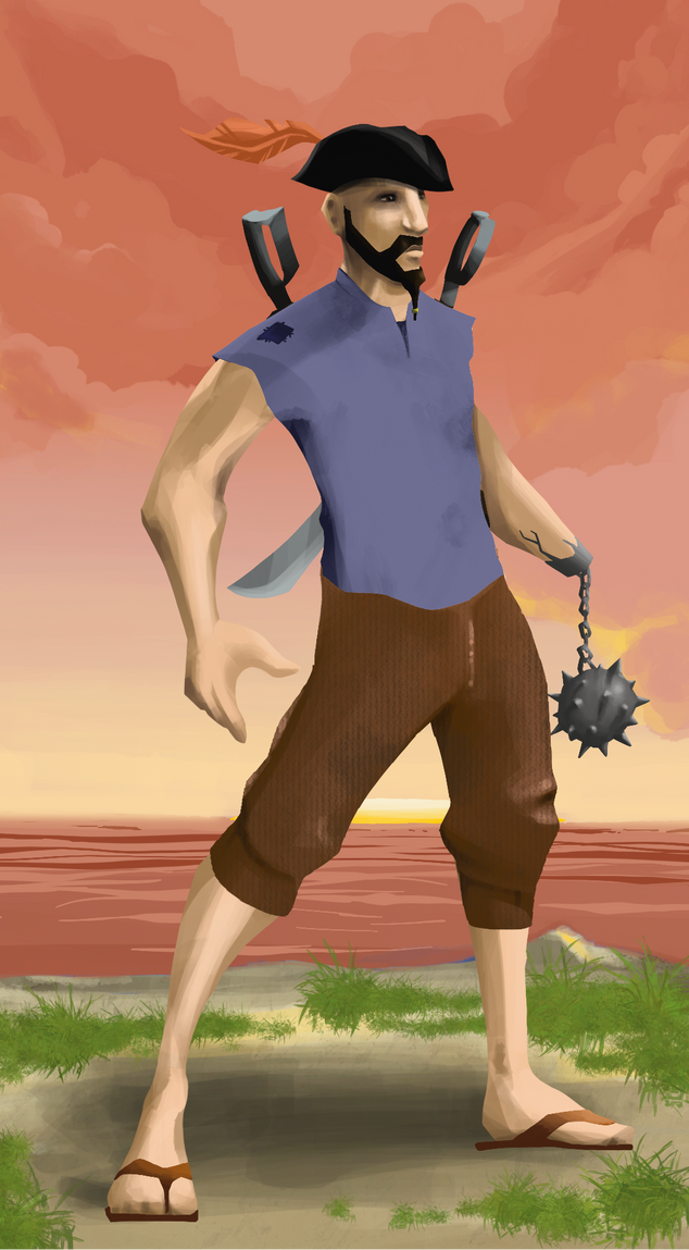 AlgoSeas Pirate #11168 NFT on Algorand