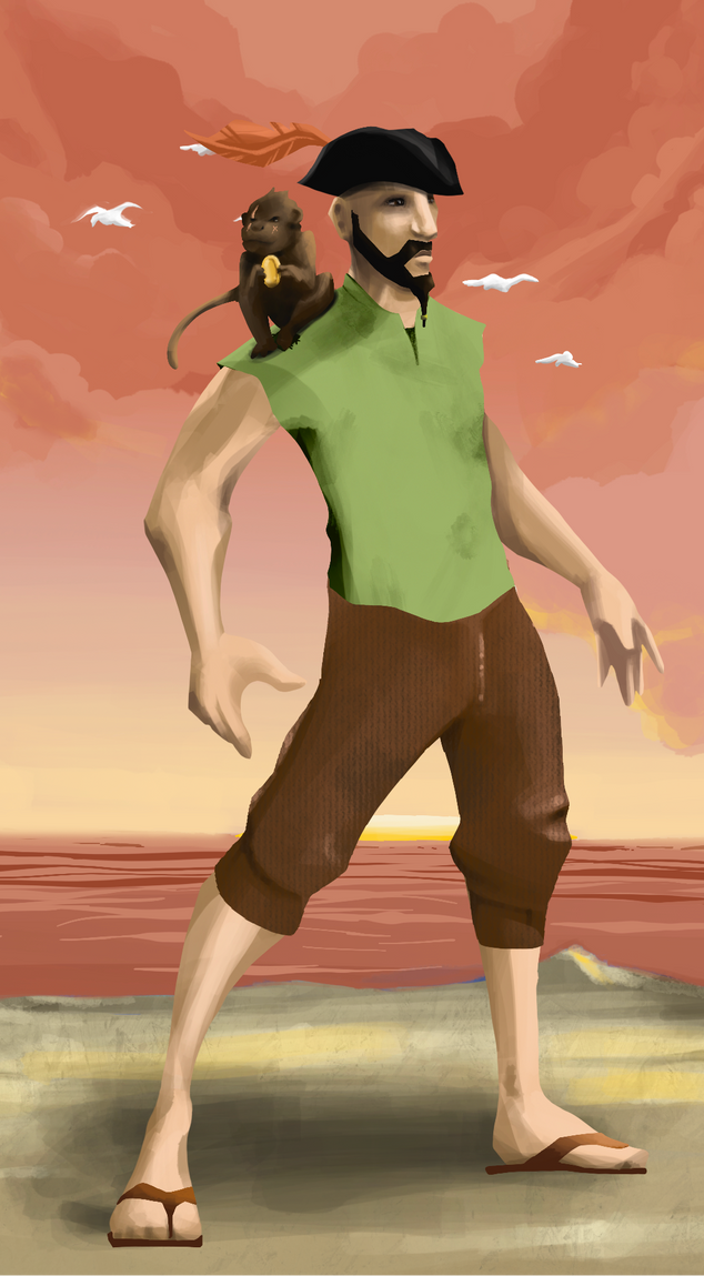 AlgoSeas Pirate #11176 NFT on Algorand