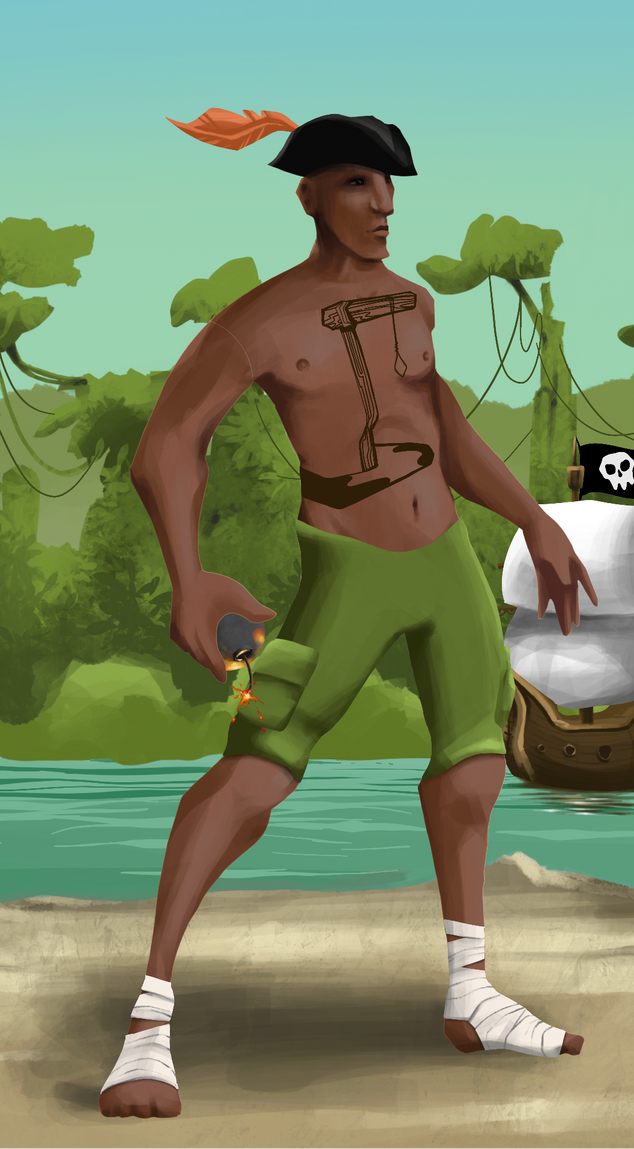 AlgoSeas Pirate #11194 NFT on Algorand