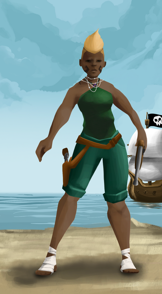 AlgoSeas Pirate #11200 NFT on Algorand