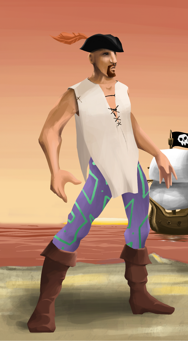 AlgoSeas Pirate #11220 NFT on Algorand