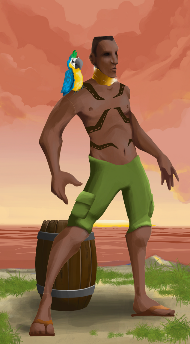 AlgoSeas Pirate #1125 NFT on Algorand