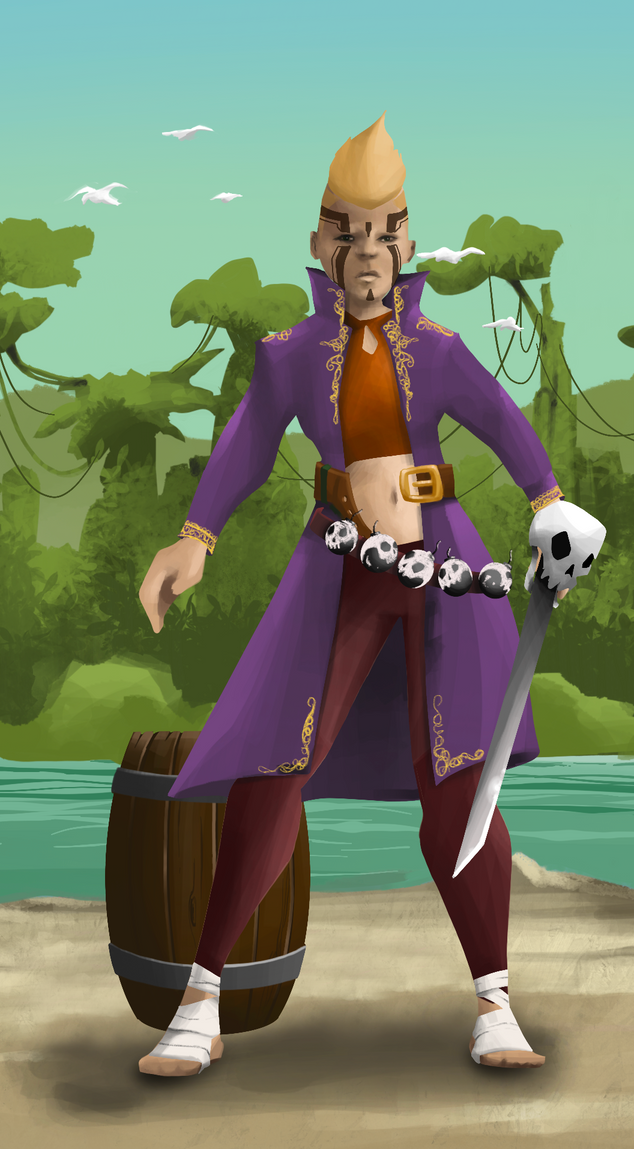 AlgoSeas Pirate #11250 NFT on Algorand