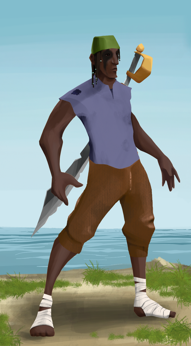 AlgoSeas Pirate #11255 NFT on Algorand