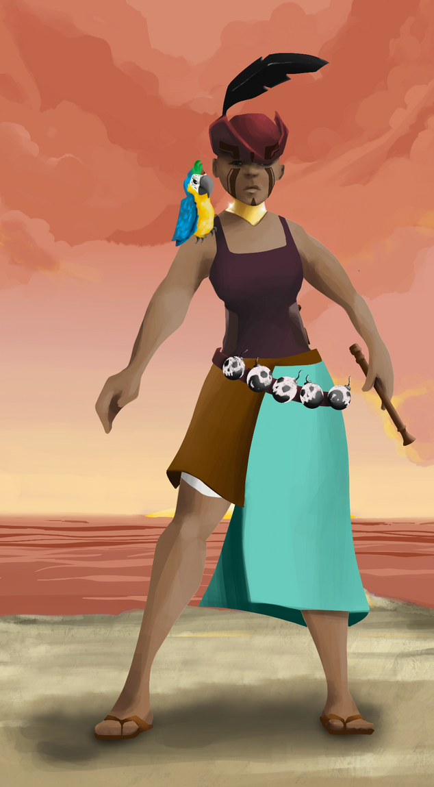 AlgoSeas Pirate #11287 NFT on Algorand