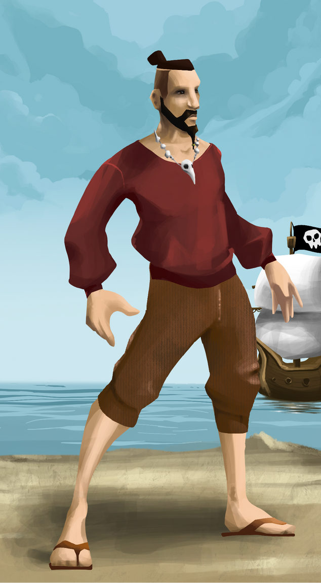 AlgoSeas Pirate #11296 NFT on Algorand