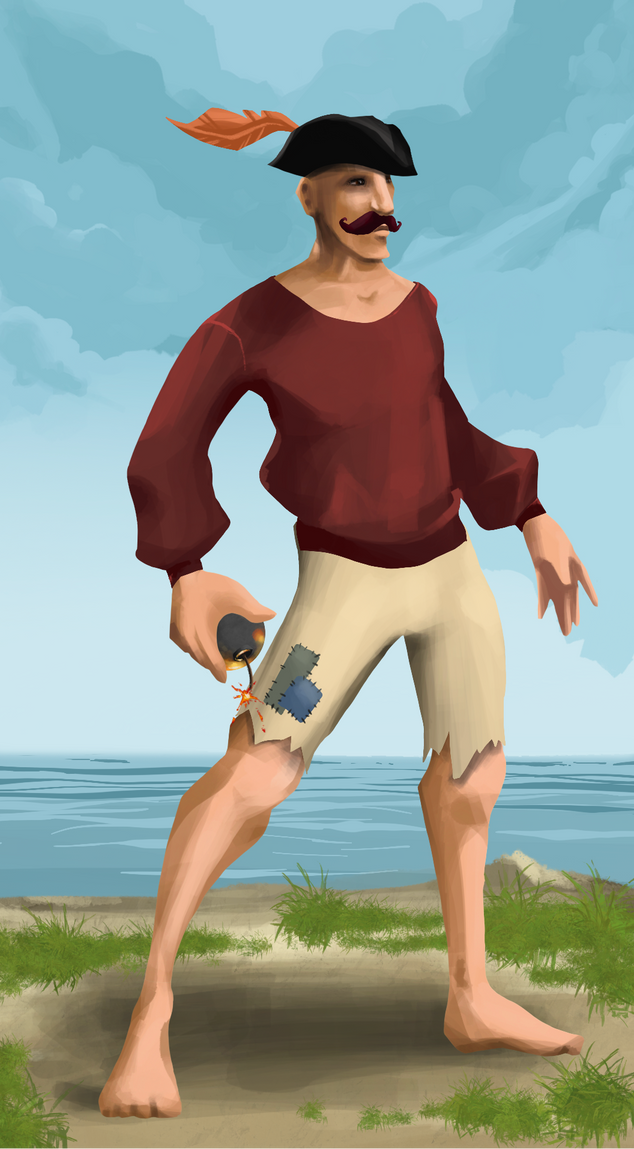 AlgoSeas Pirate #11297 NFT on Algorand