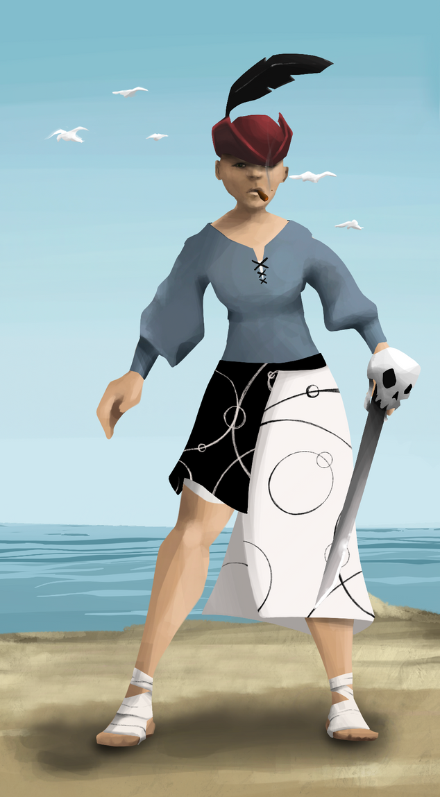 AlgoSeas Pirate #11299 NFT on Algorand