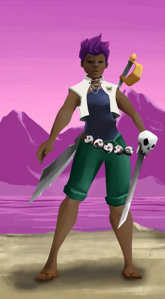 AlgoSeas Pirate #1131 NFT on Algorand