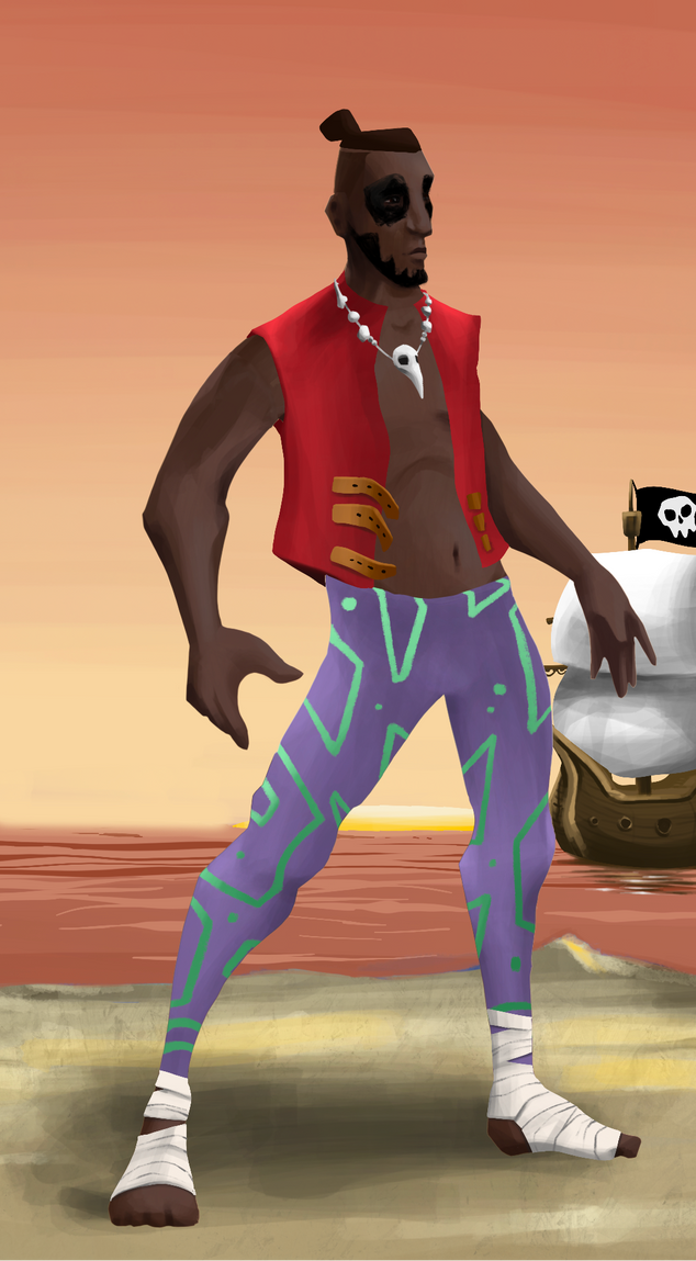 AlgoSeas Pirate #11328 NFT on Algorand