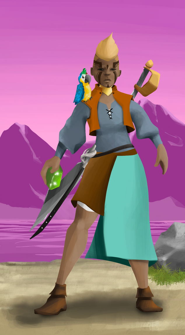AlgoSeas Pirate #11338 NFT on Algorand
