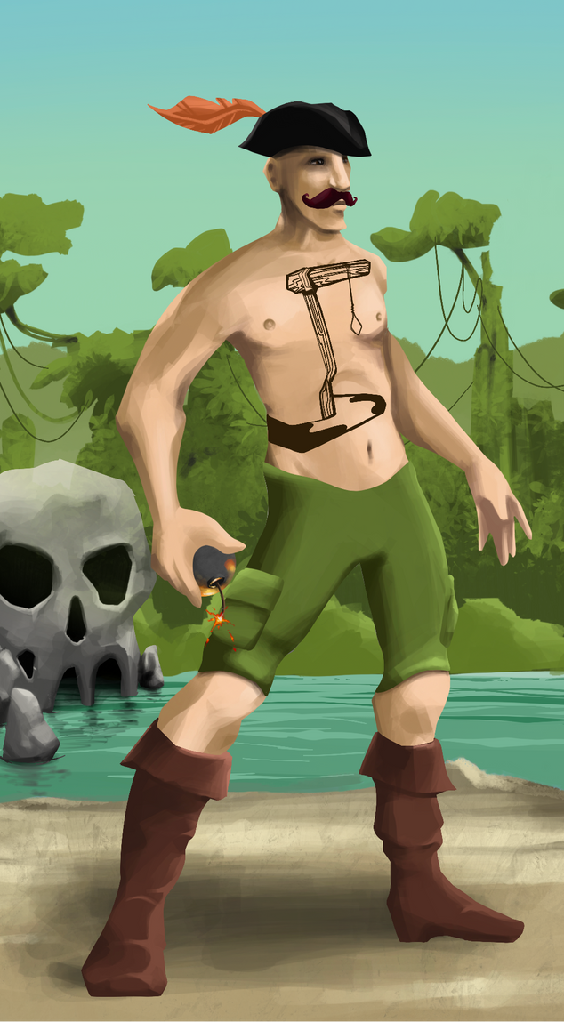 AlgoSeas Pirate #1134 NFT on Algorand