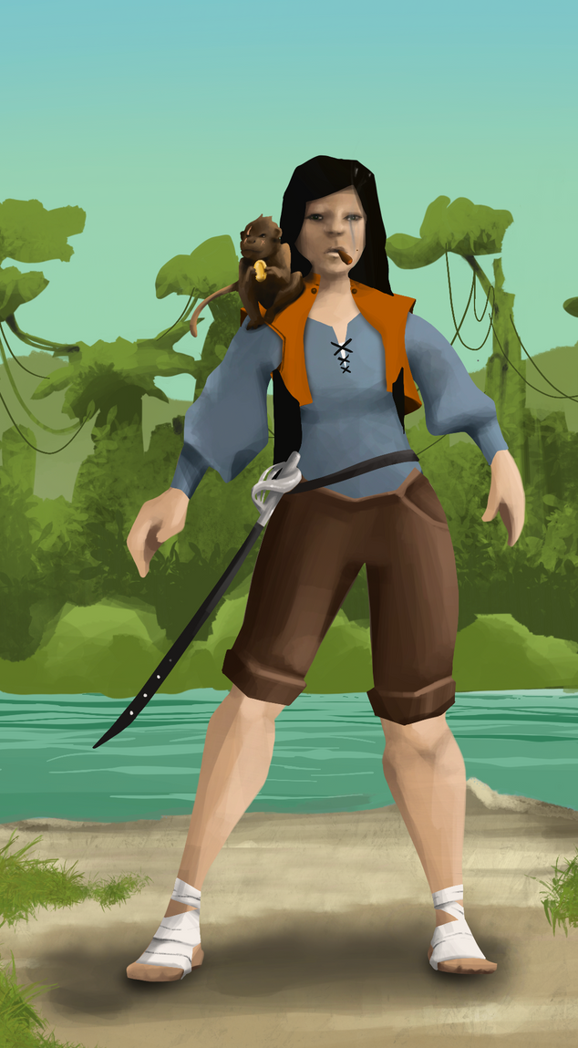 AlgoSeas Pirate #11341 NFT on Algorand