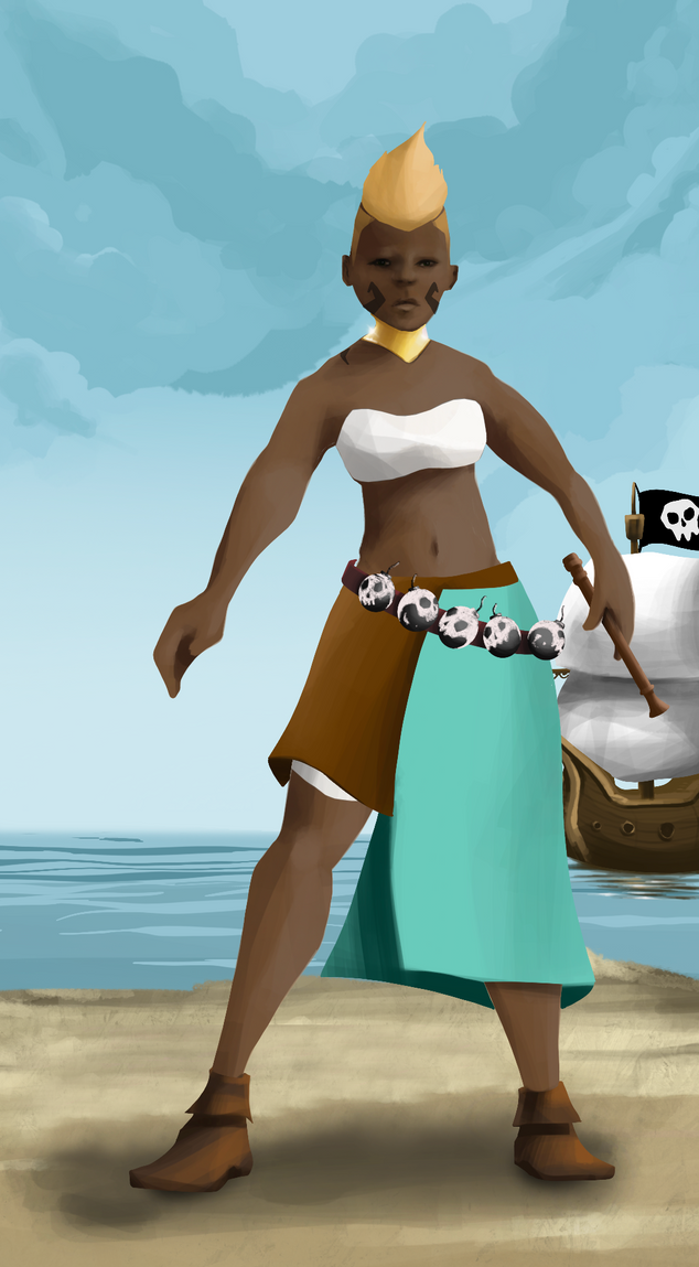 AlgoSeas Pirate #11346 NFT on Algorand