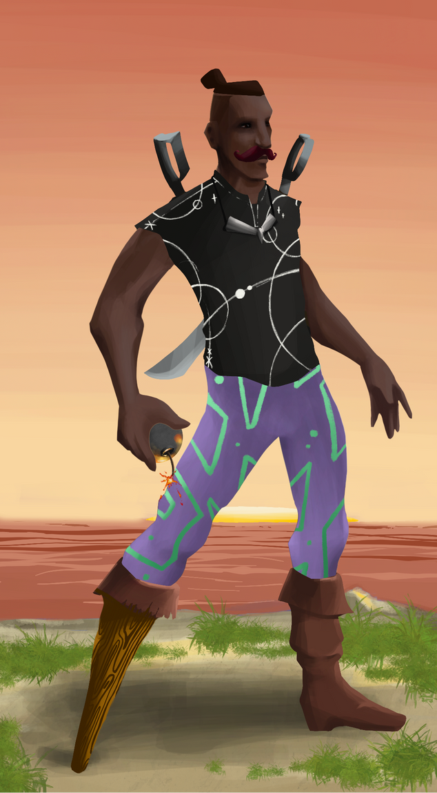 AlgoSeas Pirate #11348 NFT on Algorand