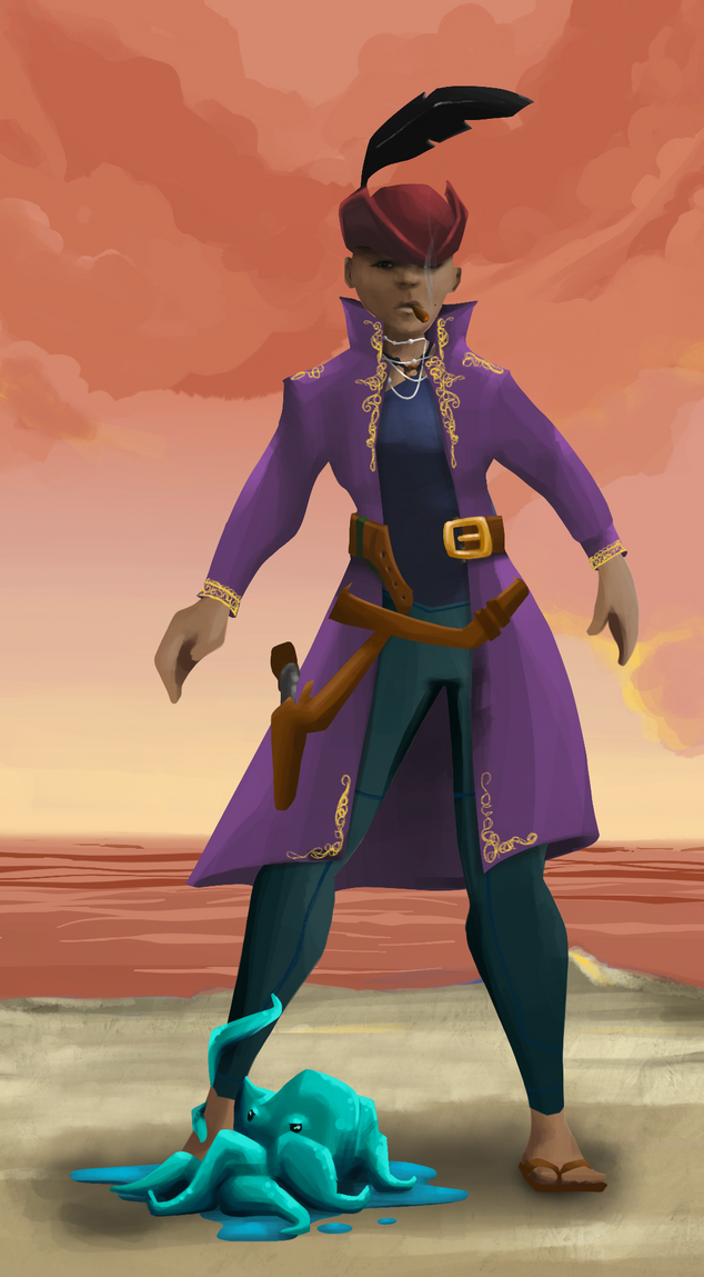 AlgoSeas Pirate #11374 NFT on Algorand