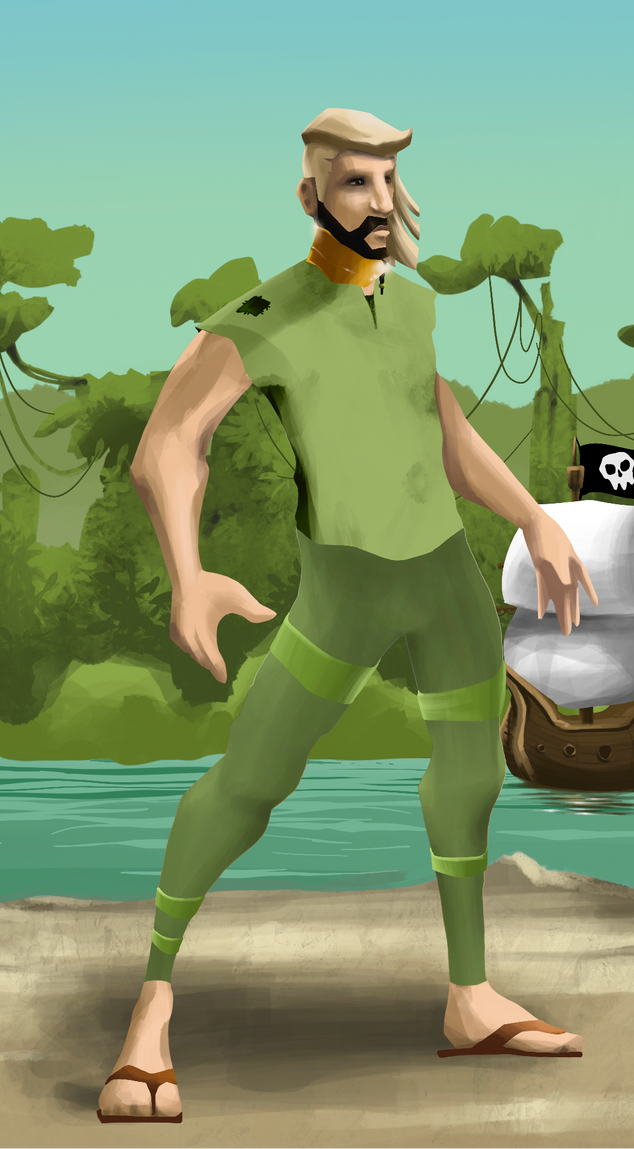 AlgoSeas Pirate #11379 NFT on Algorand