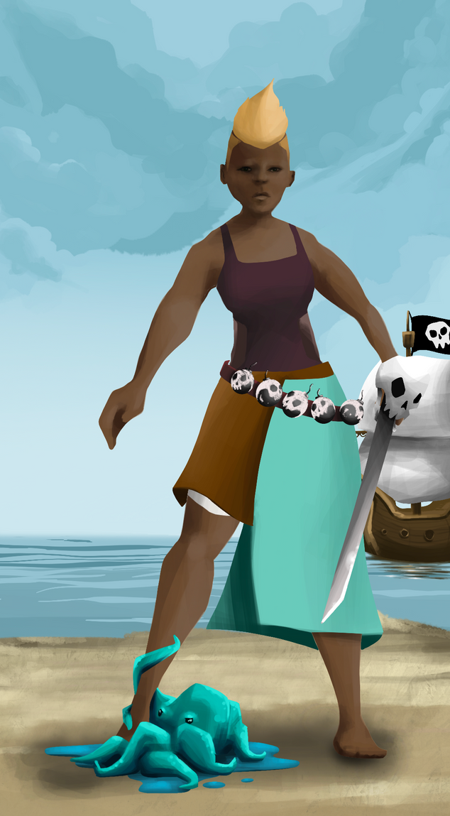 AlgoSeas Pirate #11383 NFT on Algorand