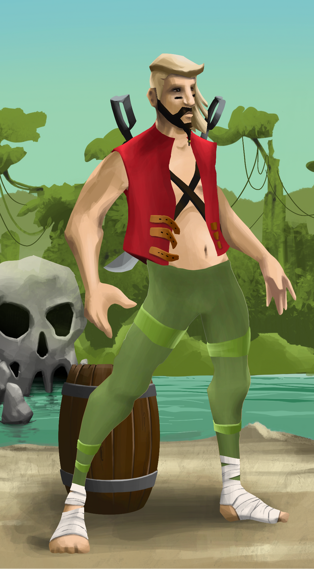 AlgoSeas Pirate #11389 NFT on Algorand