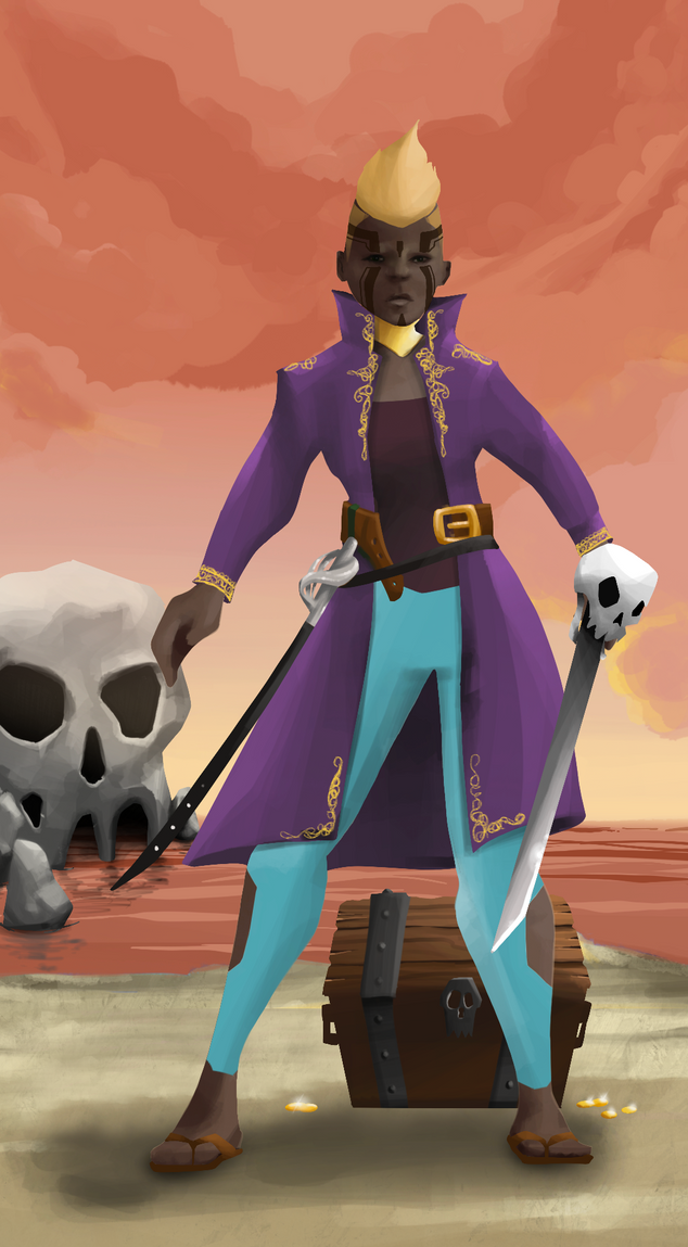 AlgoSeas Pirate #11407 NFT on Algorand