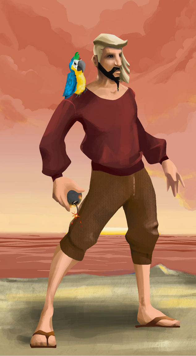 AlgoSeas Pirate #11409 NFT on Algorand