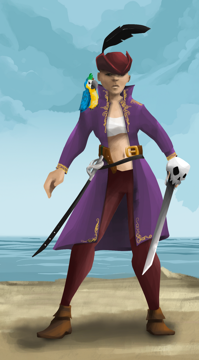 AlgoSeas Pirate #11417 NFT on Algorand