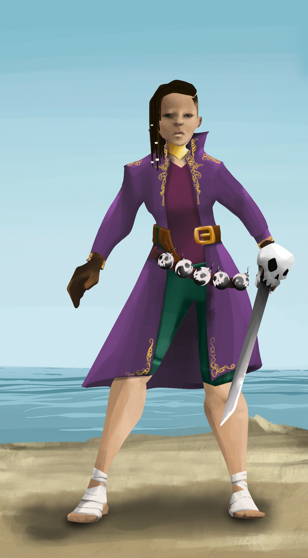 AlgoSeas Pirate #11437 NFT on Algorand
