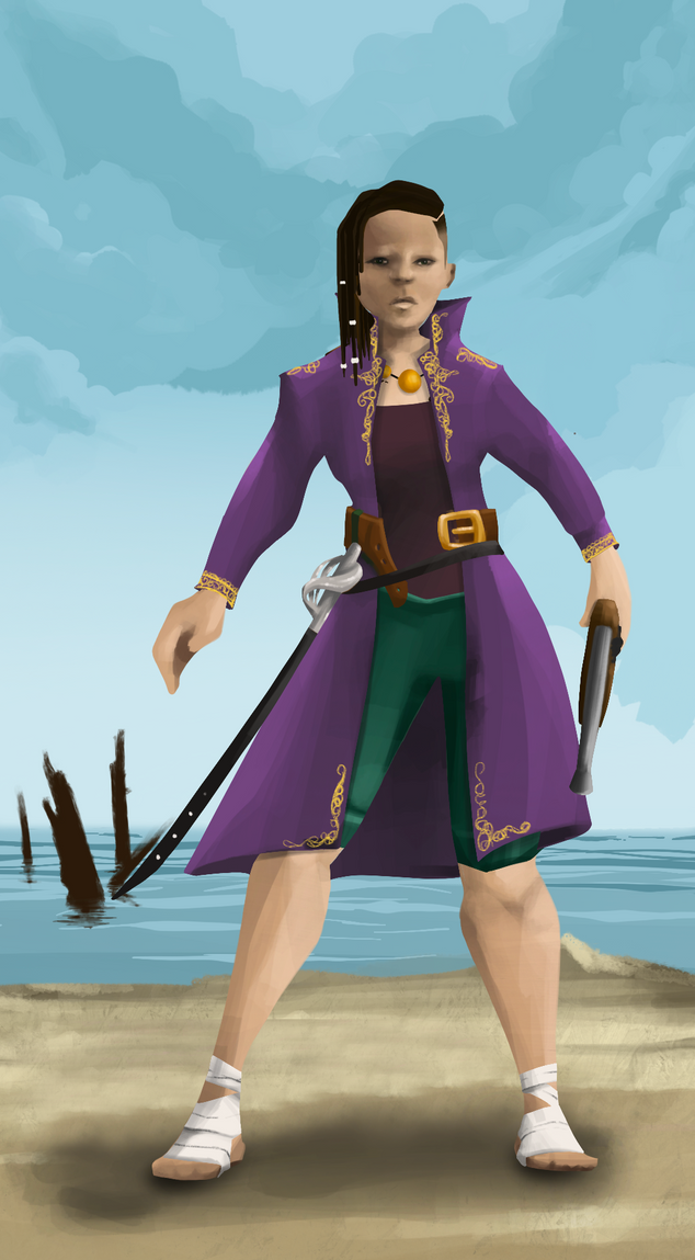 AlgoSeas Pirate #11448 NFT on Algorand