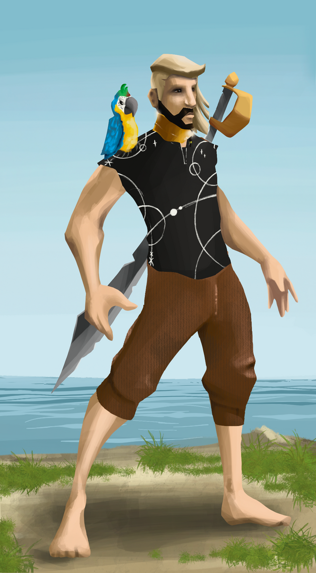 AlgoSeas Pirate #11450 NFT on Algorand