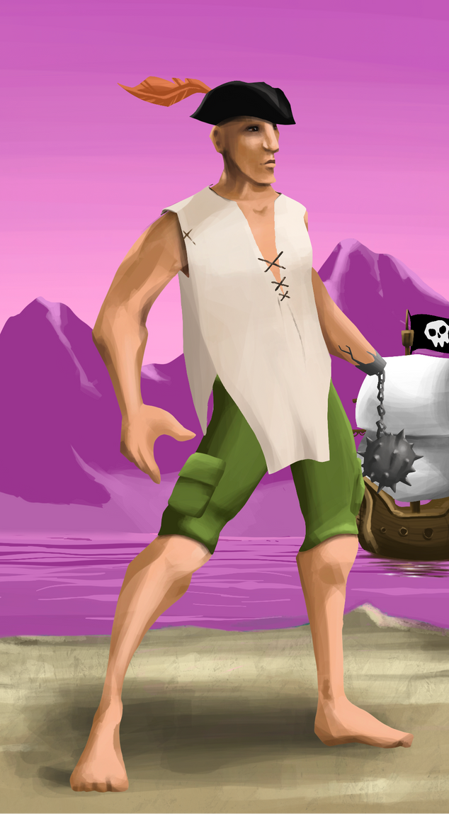 AlgoSeas Pirate #11457 NFT on Algorand