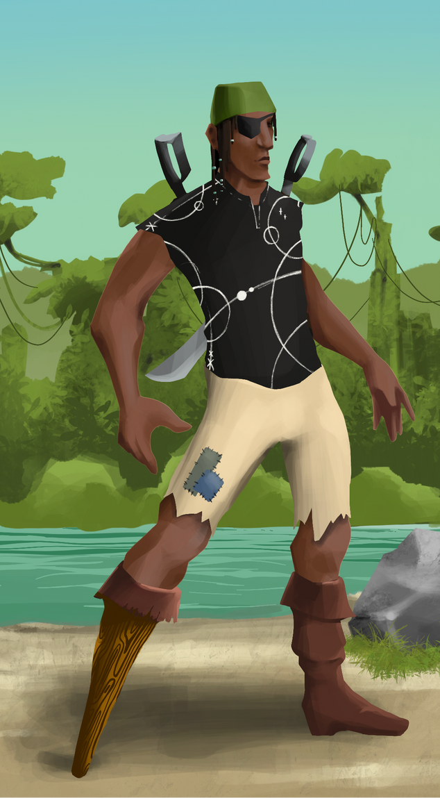 AlgoSeas Pirate #11479 NFT on Algorand