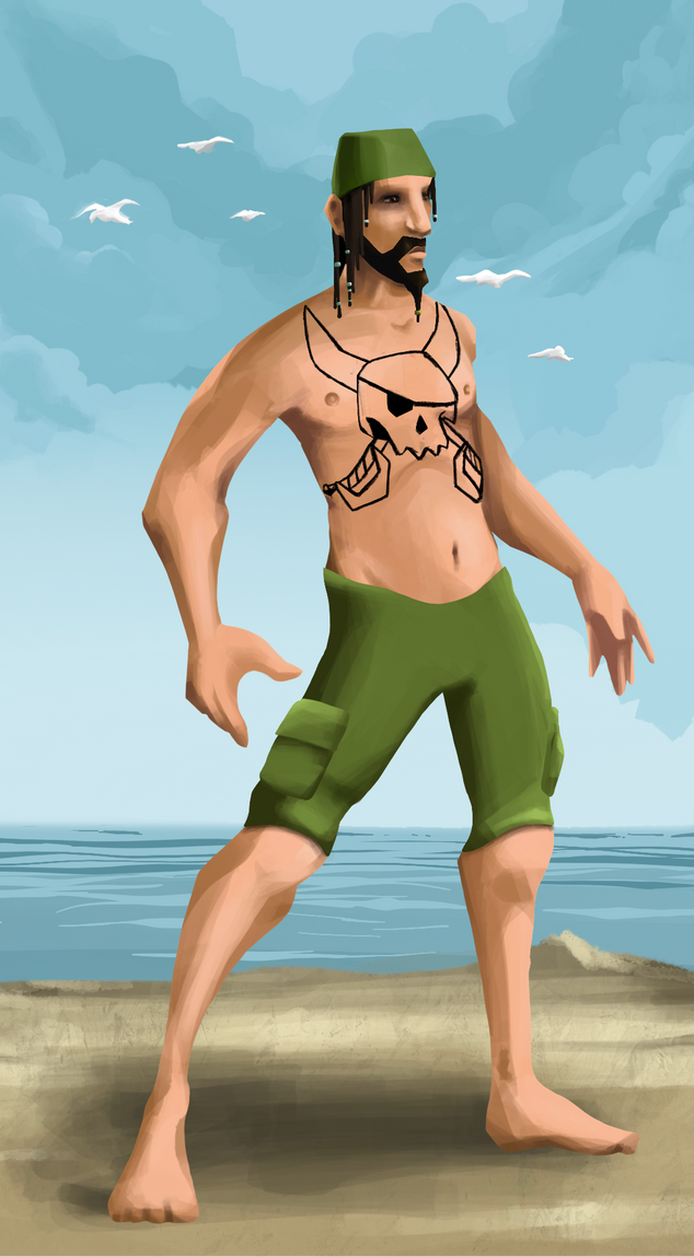 AlgoSeas Pirate #11483 NFT on Algorand