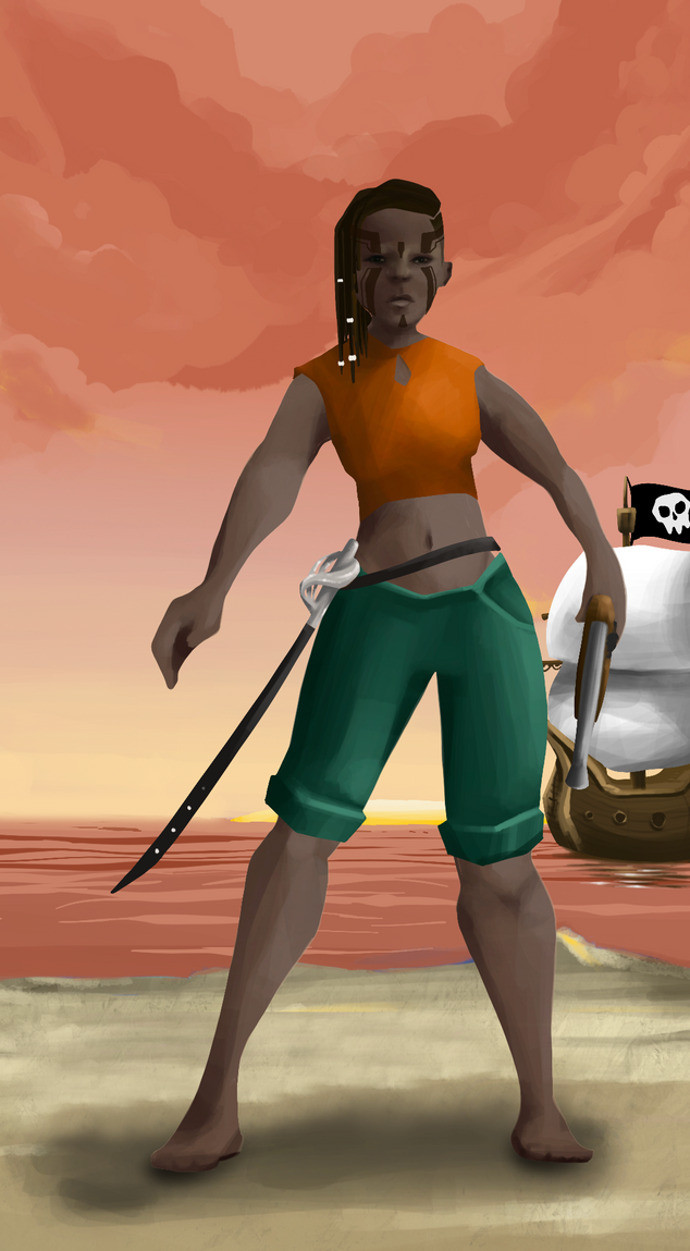 AlgoSeas Pirate #11484 NFT on Algorand