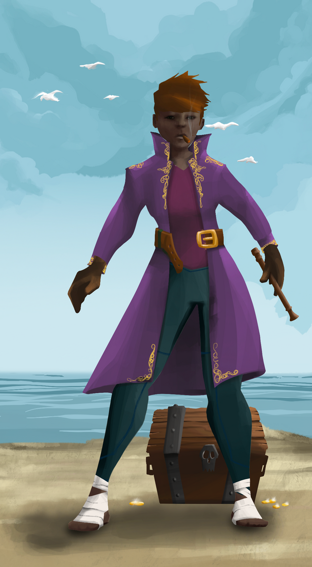 AlgoSeas Pirate #11488 NFT on Algorand