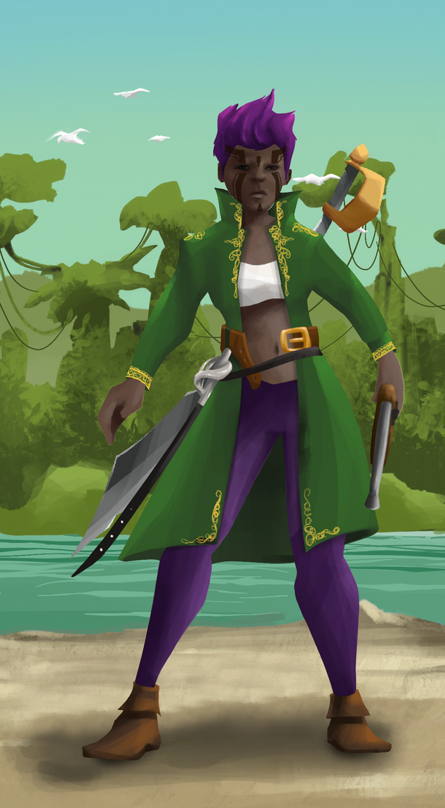 AlgoSeas Pirate #11496 NFT on Algorand