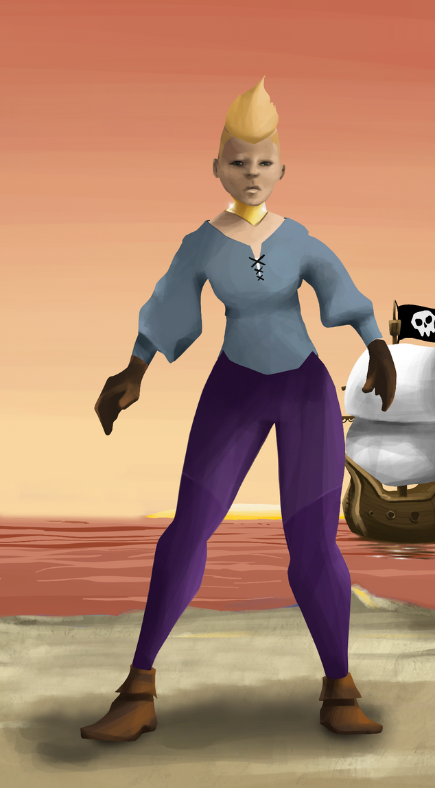 AlgoSeas Pirate #11497 NFT on Algorand