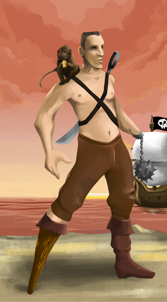 AlgoSeas Pirate #11500 NFT on Algorand