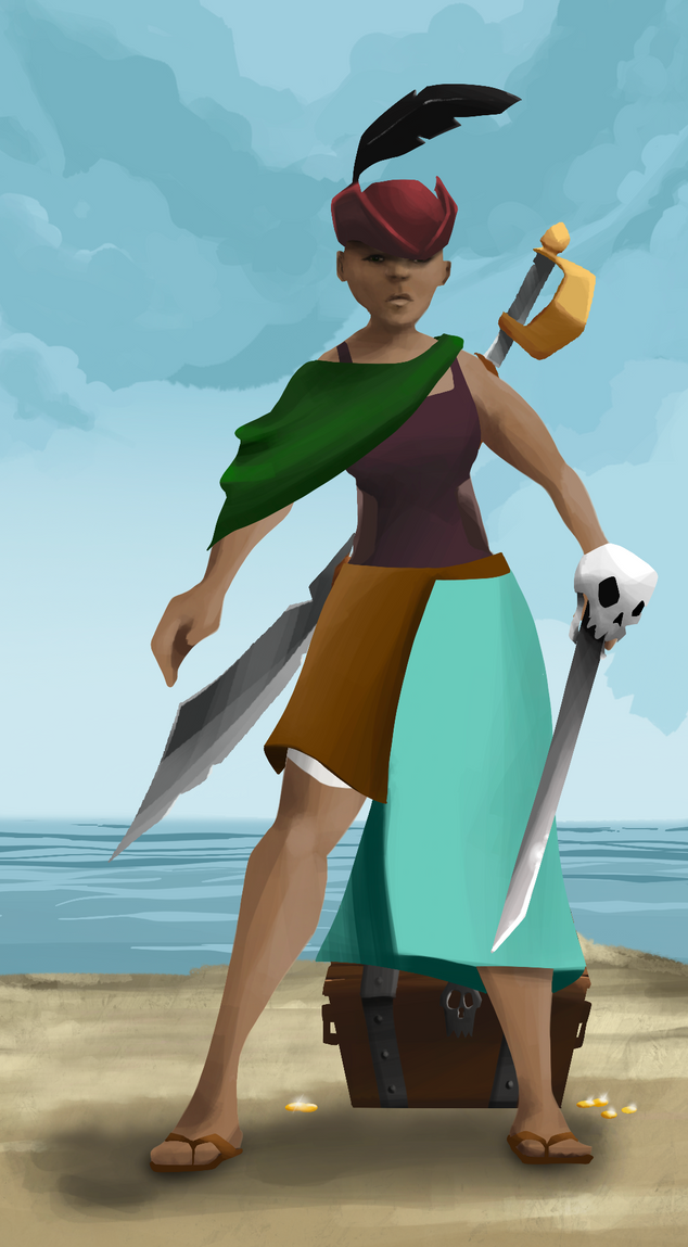 AlgoSeas Pirate #1152 NFT on Algorand