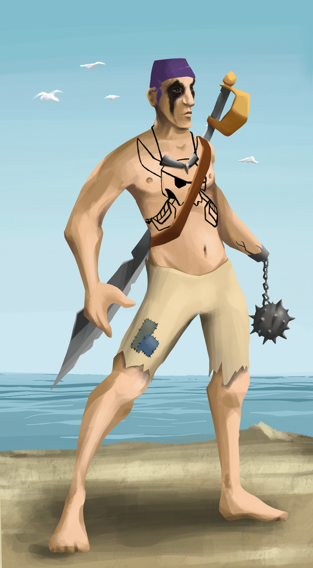 AlgoSeas Pirate #11521 NFT on Algorand