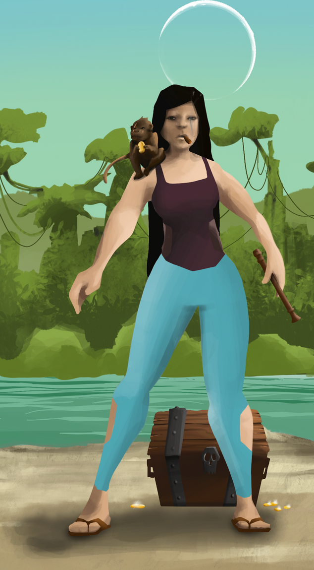 AlgoSeas Pirate #11593 NFT on Algorand