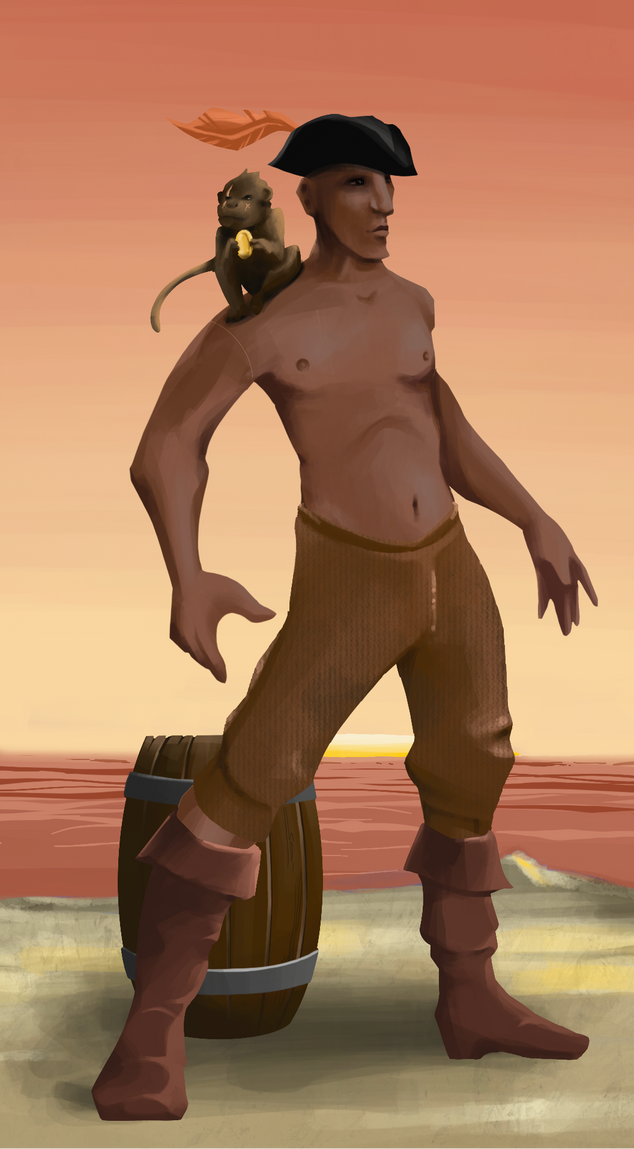 AlgoSeas Pirate #11604 NFT on Algorand