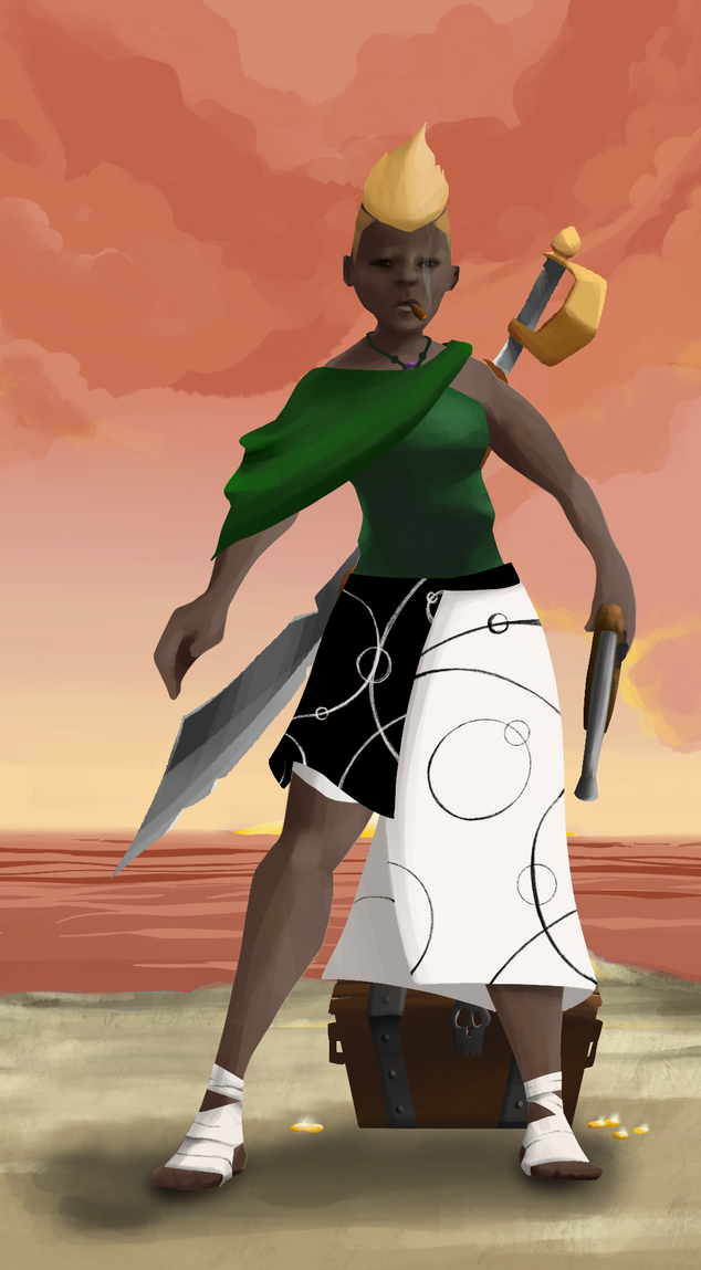 AlgoSeas Pirate #11616 NFT on Algorand