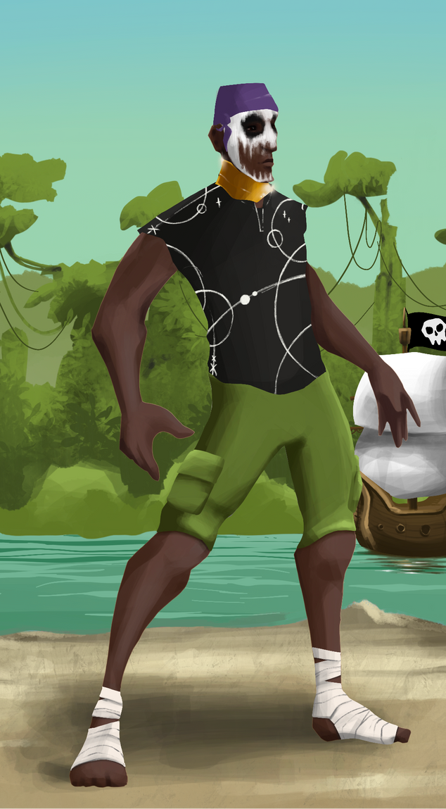 AlgoSeas Pirate #11626 NFT on Algorand